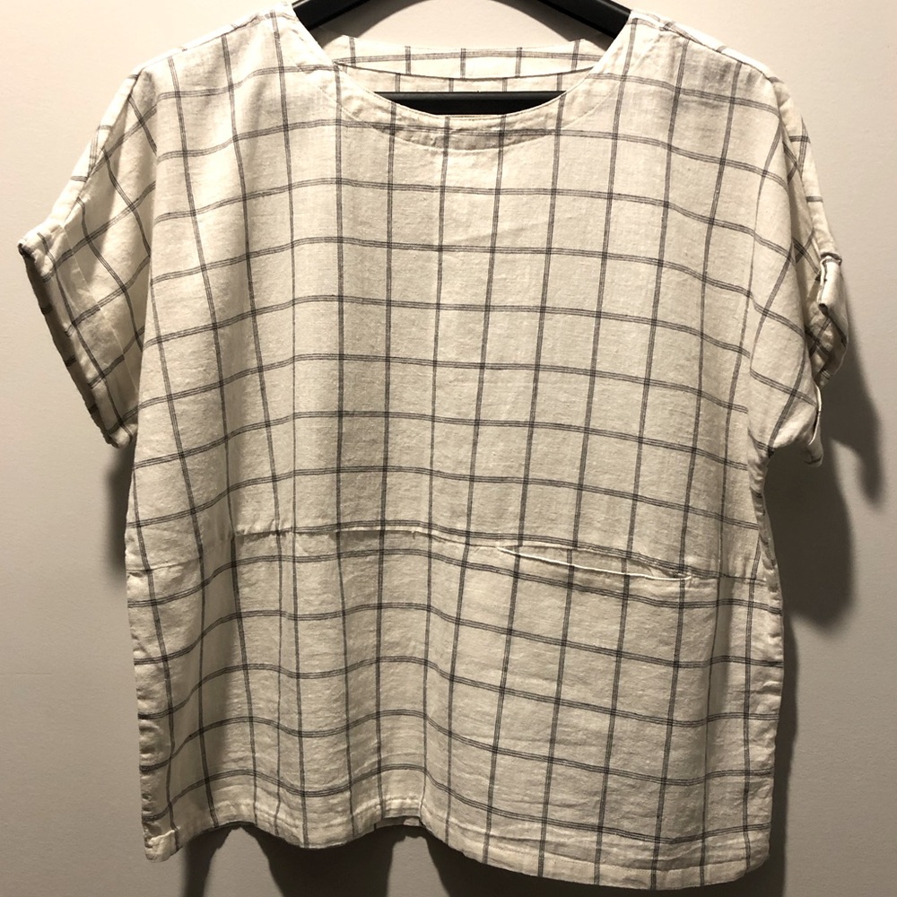 Current/Elliot Linen Blend Shirt